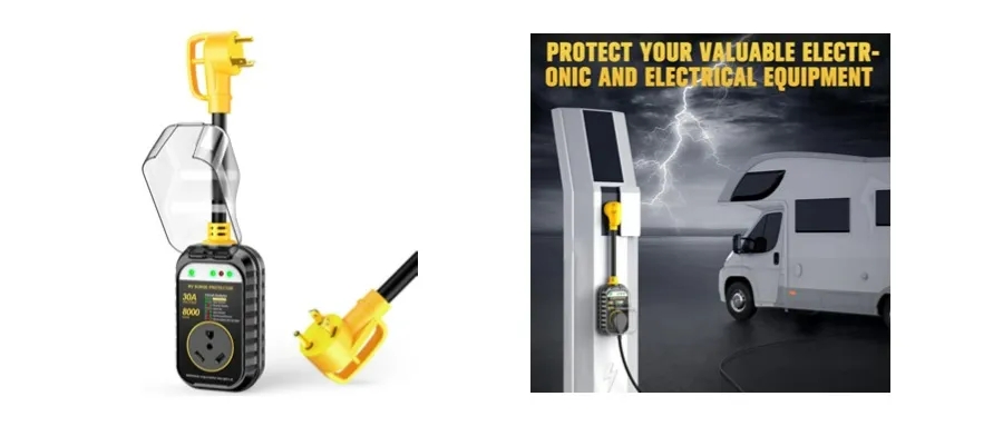 CHARGE PROTECTOR 便携式 RV 电涌保护器